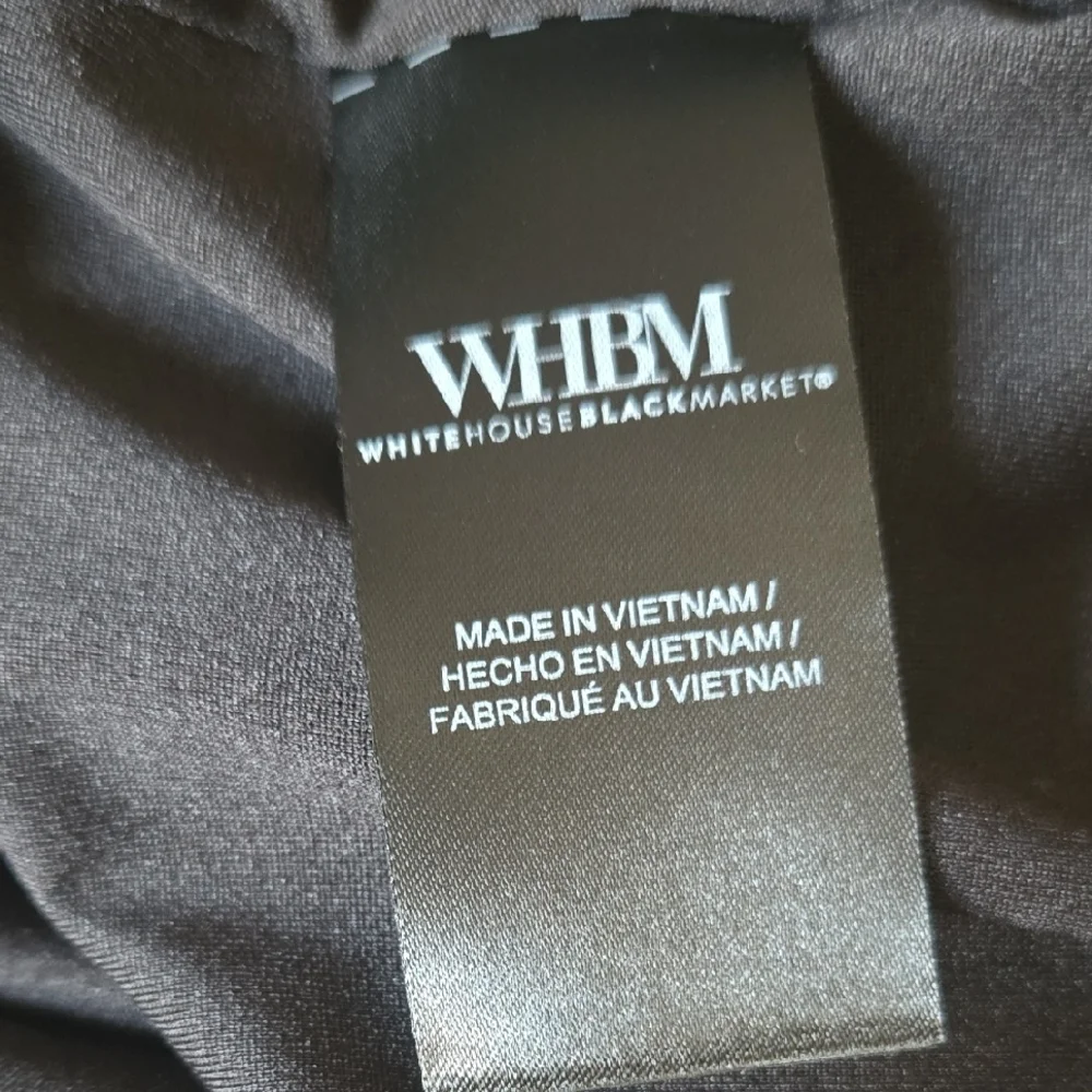WHBM Green Blue Floral Midi Dress with Front Gathering Medium NWT 6280